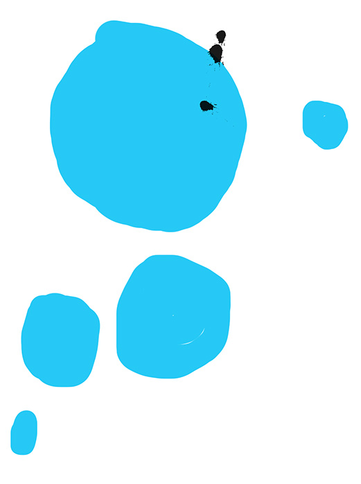 blue blob