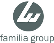 familia group retro styled logo