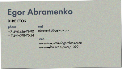 egor abramenko identity card