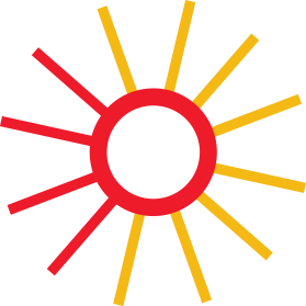 red sun logo