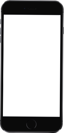 iphone that is actually blank, but it is just a background for the animated man on a bike, so let us just say, fine, this is a blank phone